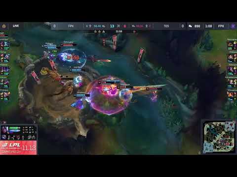 LPL FPX Nuguri Quadrakill gwen (FPX vs TES)