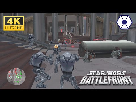 Star Wars Battlefront 2004 separatist holdouts vs Rebel alliance - Attack on  Coruscant