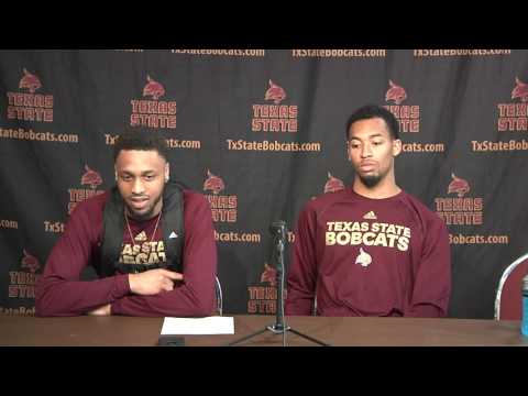 Texas State MBB Postgame vs. Howard Payne - Players