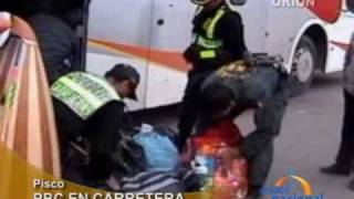 preview picture of video 'Policía de Carreteras decomisa casi 22 kilos de PBC en Pisco'