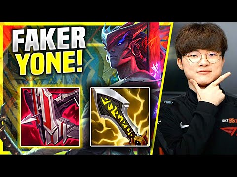 T1 Faker Plays Yone Mid vs  LSB A TolanD (Lucian)  12/27/2020