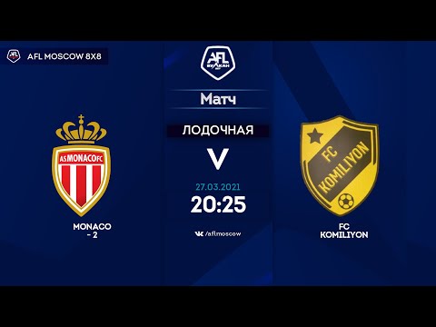 AFL20. France. Ligue 3. Day 22. Monaco - 2 - FC Komiliyon