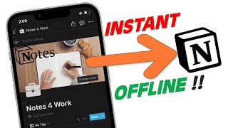  - NEW Favourite !! How to - INSTANT Notes to Notion + OFFLINE Mode