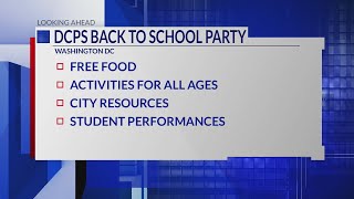 Mark your calendars for DC's Back to School Block Party