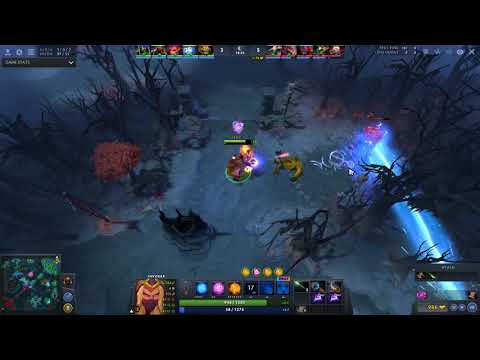 Miracle - Earth Spirit Roaming - Dota 2 Pro MMR Gameplay