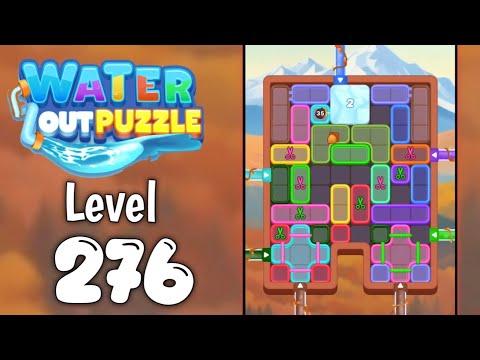 Water Out Puzzle Level 276 Walkthrough