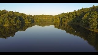 Flying Over Lake Hillabee Reservoir - Tom Day - Never Give Up