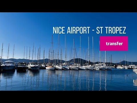 Video of private transfer from Nice Airport to Saint-Tropez