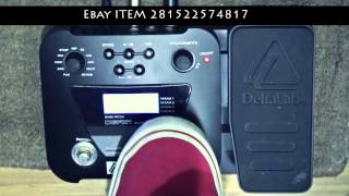 Video thumbnail for Delta Lab DGFX1 Guitar Multi Effects Pedal by Lima Video Production