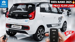 TATA धमाका दिवाली लॉन्च Next-Gen NANO🇮🇳|| 2025 TATA NEW NANO EV MODEL🔥|| ₹2.37 Lakh Price Book Now👌👌