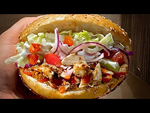 Chicken KEBAB! Homemade, simple recipe for kebab meat and pita bread!