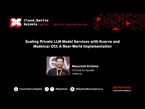 Scaling Private LLM Model Services with Kserve and Modelcar OCI: A Real-World Implementation