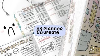 August 2023 Planner Update | Hobonichi & Bullet Journal