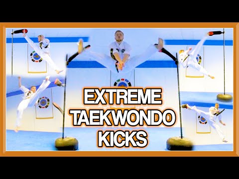 Taekwondo Kicking Sampler | Advanced Kicks & Flip Kicks | GNT