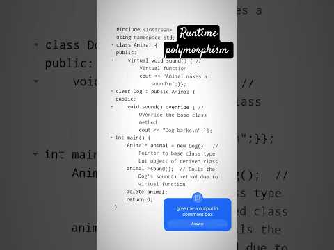 "Master Run-time Polymorphism in C++: Virtual Functions and Dynamic Binding Explained!"