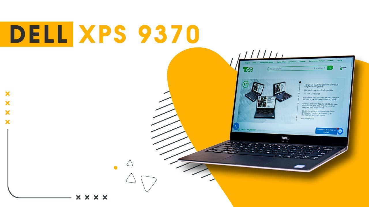 Laptop Cũ Dell XPS 13 9370 |i5-8250U | Ram 8GB | SSD 256GB |13.3 Inch Full HD (1920 x 1080)| Intel UHD Graphics 620