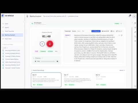 Meeting Assistant video