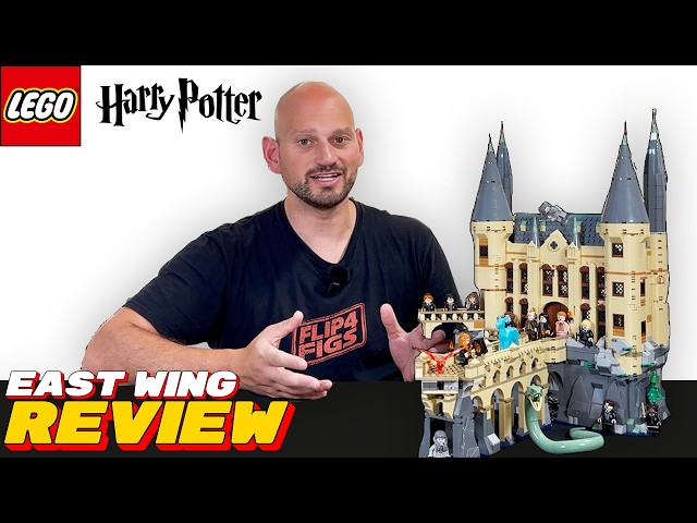 Vídeo relacionado con LEGO Harry Potter Castillo de Hogwarts: ala Este - Maqueta de Castillo en Miniatura con 13 Minifiguras y Figura de Animal Patronus Coleccionable - Regalo para Niñas, Niños y Fans de 10+ Años - 76473