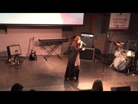 Eurovision Pre-Party Riga: Ira Losco - "Walk On Water"