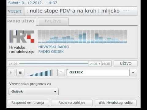 Radio Osijek - POR2 - dr Igor Berecki