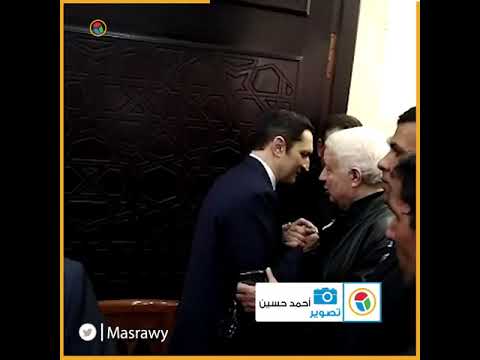 مرتضى منصور يقدم واجب العزاء لأبناء حسني مبارك