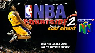 Nintendo 64 Longplay: NBA Courtside 2 Featuring Kobe Bryant