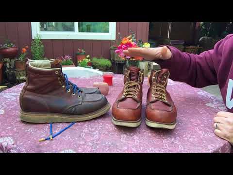 Redwing 875 Moc Toe vs. Thorogood 814-4200 Moc Toe