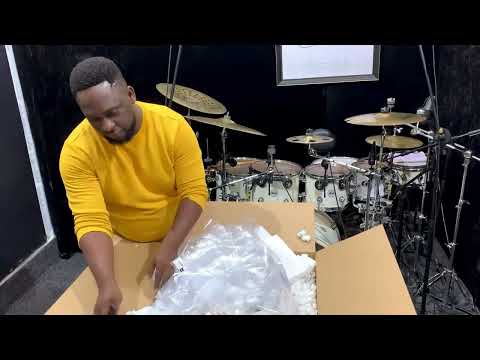 UNBOXING AND SETTING UP MY NEW PAISTE CYMBALS