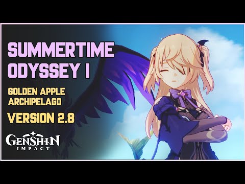 Summertime Odyssey I - Golden Apple Archipelago Island | Genshin Impact 2.8
