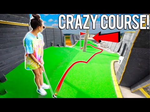 We’ve Never Seen Mini Golf Holes Like This! - HUGE Course!
