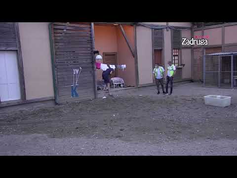 Zadruga 4 - Maji i Janjušu obezbeđenje prekinulo vrelu akciju u šteku - 22.06.2021.