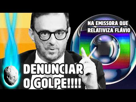 DENTRO DA GLOBO, QUE RELATIVIZOU O GOLPE, OCTÁVIO GUEDES TENTA DENUNCIAR O GOLPE | PLANTÃO