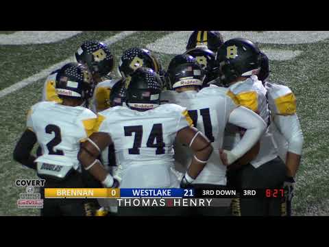 Westlake Defense against San Antonio Brennan - Westlake vs Brennan 2019