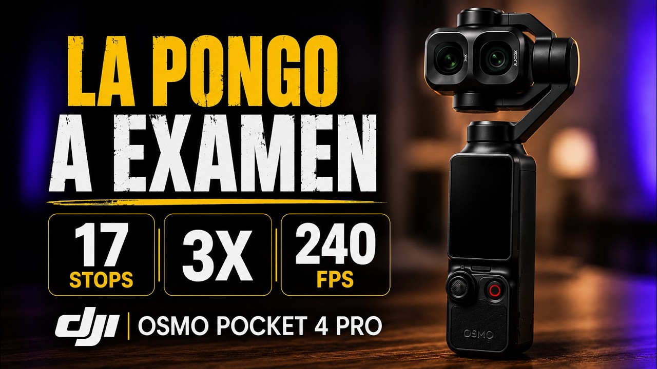 DJI OSMO POCKET 4 PRO: ¿Merece la pena?