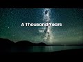 Toto  - A Thousand Years  (Karaoke)