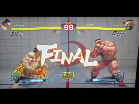WNF Street Fighter 4 AE Arrow (E.Honda) vs HGG Ren (Zangief)