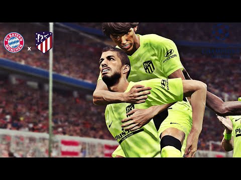 Bayern Munich vs Atletico de Madrid | UEFA Champions League | PES 2021