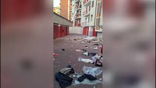 L'esplosione a Rivarolo Canavese, sventrato un palazzo