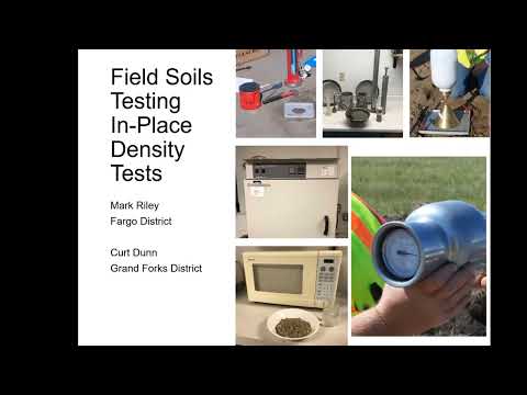 ND TCP Soils Field Testing - In-Place Density Testing