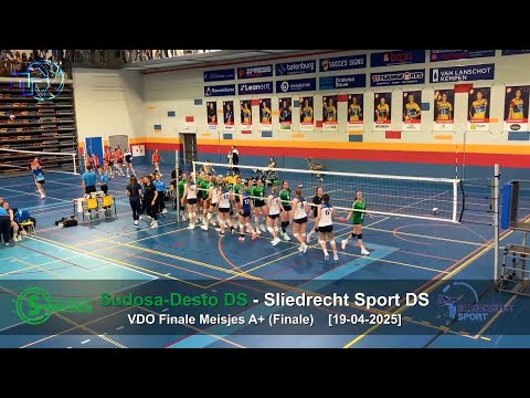 VolleybalDirect Open Finale Meisjes A+ (Finale): Sudosa-Desto DS - Sliedrecht Sport DS [19-04-2025]