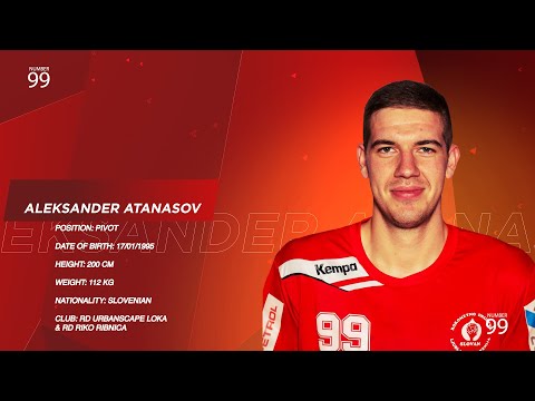 Aleksander Atanasov - Pivot - RD Urbanscape Loka - Highlights - Handball - CV