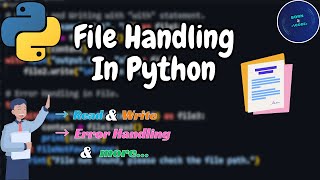 Download the video "File Handling In Python 🐍👨‍💻📁 || Born2Code"