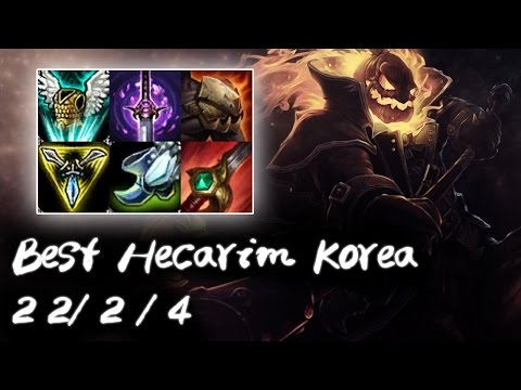 Best Hecarim Korea Jungle vs Kha'Zix | Korea High Elo Replays