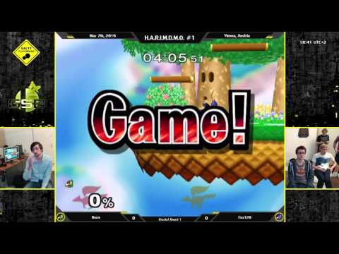 HARIMDMO - Baron Brody (Falco) Vs Fox128 (Blue Falco) - SSBM Singles Winners R2