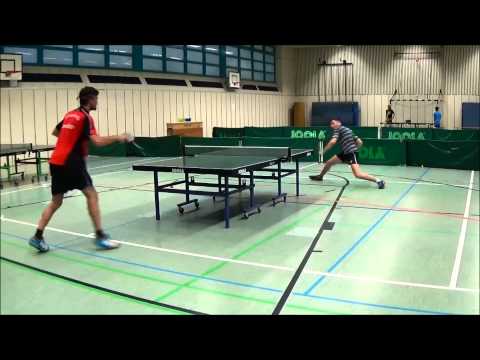 TT-Trainingsmatch: Marc Schinkel - Albert Piwonski (August 2015)