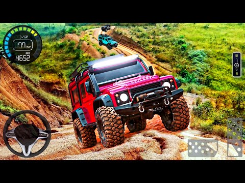 Offroad Jeep Drive Simulator - 4x4 Uphill Climb Mountain Race - Best Android GamePlay