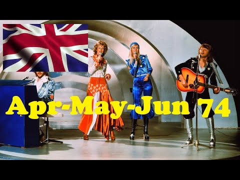 UK Singles Charts : Apr/May/Jun 1974 (All entries)