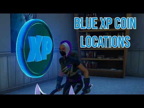 All Blue XP Coin locations Fortnite Chapter 2 Season 3 Week 5