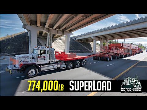 774,000 lb Transformer Superload - Beyel Brothers Crane & Rigging