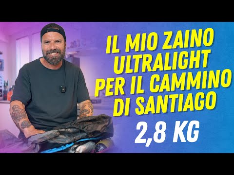 My 2.8kg Ultralight Backpack for the Camino de Santiago